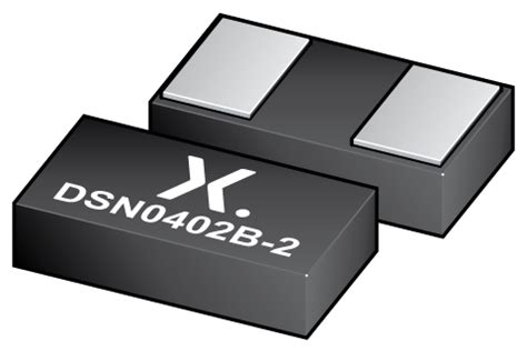 Extremely low capacitance bidirectional ESD protection diode.
